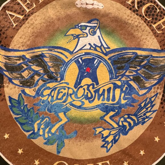 Aerosmith Tank Top Women’s Small Green Tour 2024 - Picture 4 of 4